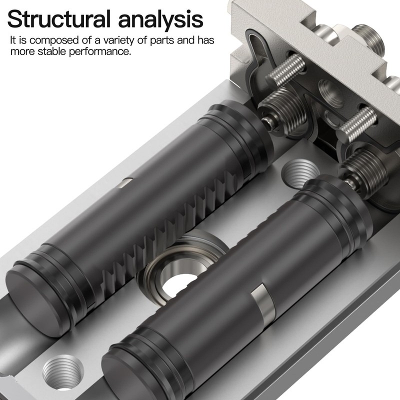 HNJPC Pneumatic Swing Rotary Cylinder 180-degree Rotary Cylinder MSQB-30A