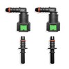 Japtend Fuel Line Quick Connect Fittings, 2 Sets Fuel Line