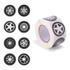500pcs Racing Stickers, Self-Adhesive Car Tire Wheel Stickers for Racing