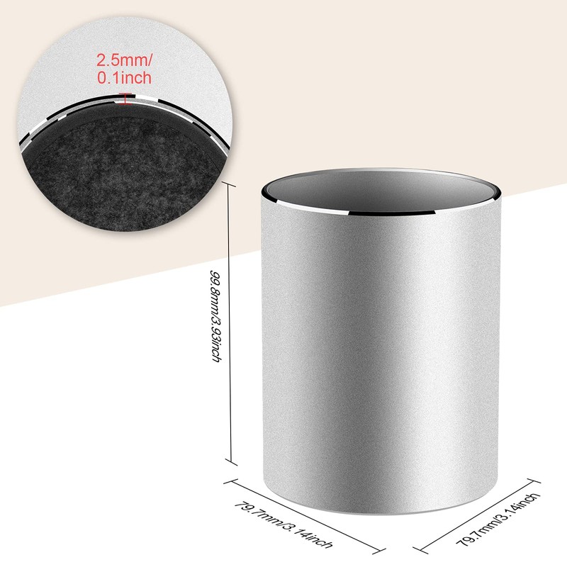 Vaydeer Stylish Metal Pen Stand Large Capacity Pen Holder Desktop