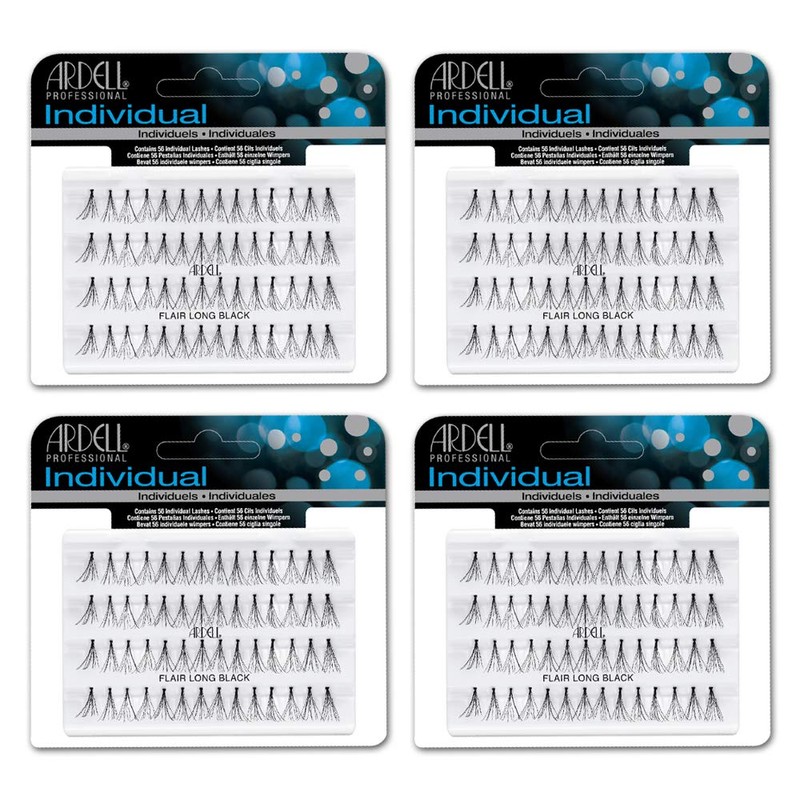Ardell False Eyelashes Long Black, DIY Lash Clusters, Eyelash Extension