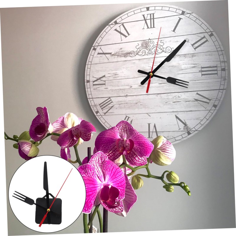 Gatuida 1 Set DIY Clock Mechanism Replacement Kit Silent Quartz
