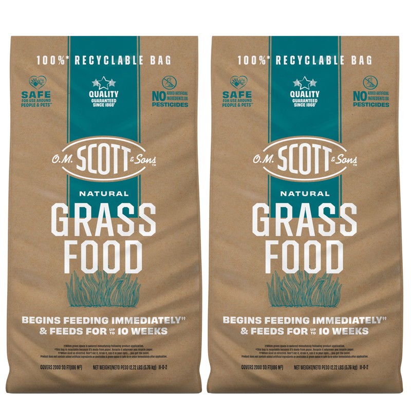 O.M. Scott and Sons Natural Grass Food - Grass Fertilizer