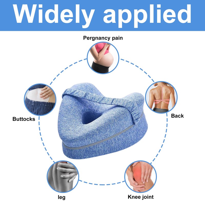 XZSKD Knee Pillow, Leg Pillows For Sleeping On Side, Revoget