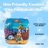 ALVABABY 3pcs Baby Swim Diapers Reuseable Washable & Adjustable for