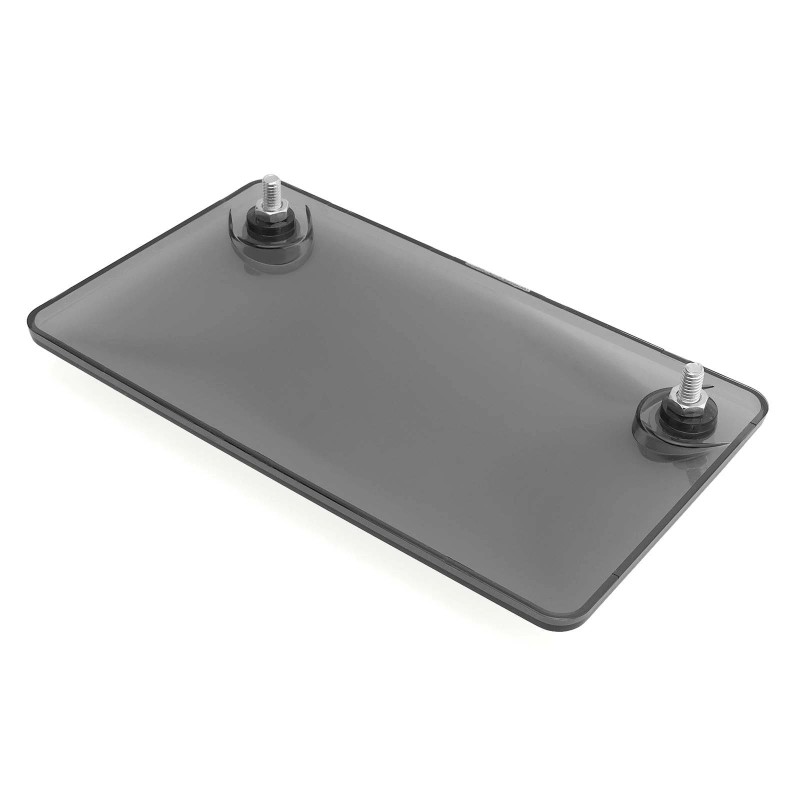 lenkdou Motorcycle License Plate Cover Protector For All Motorbike 4x7