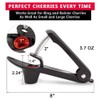 (Black) - Cherry Pitter Tool Olive Stoner Core Stone Removal