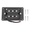 Prewired 3 String Humbucker Pickup Input Jack for Cigar Box