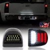 Unbranded 2X LED License Plate Light Red DRL Tube For