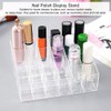 Uadme Transparent 24 Grids Lippenstift Halter Organizer Display Stand Nagellack