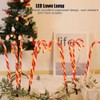 LED Walking Stick Lamp Ground Spike Lamp Christmas Decoration for