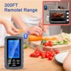 Food Cooking Double Probe Thermometer for BBQ Smoker Grill Oven
