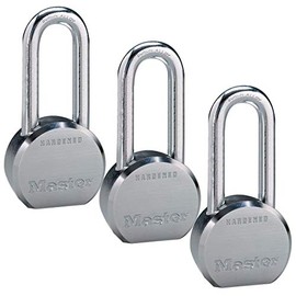 Master Lock - (3) High Security Pro Series Keyed Alike Padlocks 6230NKALH-3 w/BumpStop Technology
