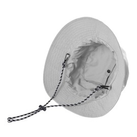 FEICUI Men Women Outdoor Bucket Hat Quick Dry Packable Boonie Hat UV Protection Sun Hat (Light Grey)