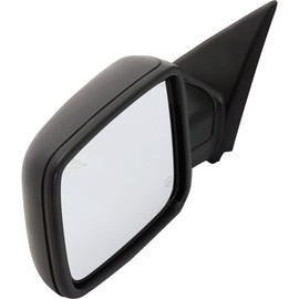 JC Whitney Driver Side Power Heated Mirror for Ram 1500 2011-2013 Textured JDG61EL