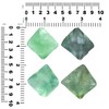 Starborn Green Fluorite Octahedron Crystal, Small - 1 Piece