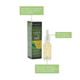Cuccio Naturale Revitalizing Cuticle Oil - Hydrating Oil For Overnight Cuticle Repair - Remedy Damaged Skin And Thin Nails - Paraben And Cruelty-Free Formula - White Limetta And Aloe Vera - 0.5 Oz