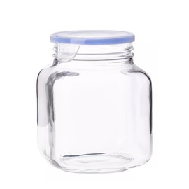 Borgonovo Superblock Contenedor Hermetico de Vidrio de 2 lt,