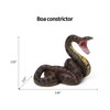 UANDME 8pcs Fake Snakes Toy Figurines Realistic Fake Snake Prank