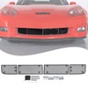Lcojicep 4PCS Front Grill Mesh Grille Guard Compatible with Corvette