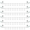 MOUNTAIN_ARK 6 Pack 5 ft Steel Wall Hanging Photo Display