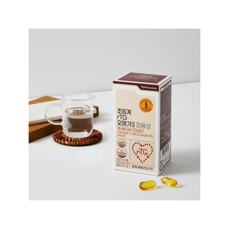 (NS홈쇼핑)광동 초임계 rTG 오메가3 장용성 2박스35230536 (NS Home Shopping) Guangdong