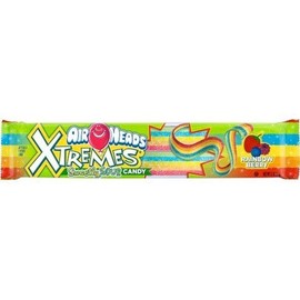Air Heads Xtremes Rainbow Berry Sour Candy 2 OZ (57g)