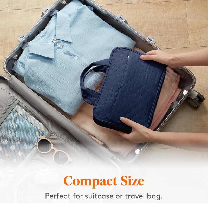 Lifewit Travel Toiletry Bag, Large Hanging Makeup Bag Organizer for