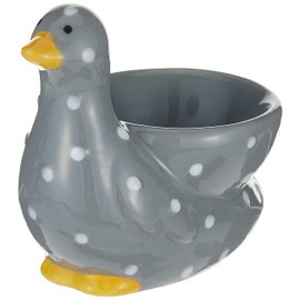 Price and Kensington Madison Ceramic Egg Cup, Grey or White (1 supplied)