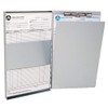 Westcott E-17004 00 Aluminium form holder box, A4, internal clipboard,