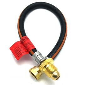 Caravan Propane Pigtail Gas Hose Connector 750mm