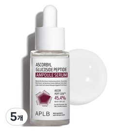 APLB Ascorbyl Glucoside Peptide Ampoule Serum, 40ml, 5 pieces / APLB 아스코빌글루코사이드 펩타이드 앰플 세럼, 40ml, 5개