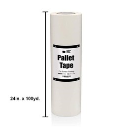 Ecotex Screen Printing Pallet Tape (16" x 100 Yards) - Heavy Duty Platen Tape Protects Screen Printing Surfaces, Clean Removal Extends Pallet Life