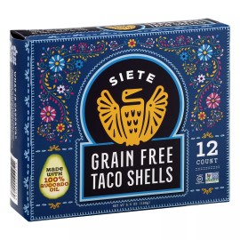 Siete Shells Taco Grain Free 5.5 oz (Pack Of 12)