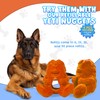 Yeti Puff and Play Dog Toy with 15 Pieces of