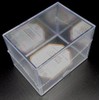 docsmagic.de 2-Piece Card Box 150 Count Slide - Clear Acrylic