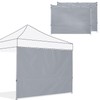 ABCCANOPY Instant Canopy SunWall 10x10 FT, 3 Pack Sidewall Only,