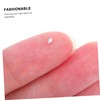 SAFIGLE 50pcs Mini Rhombic Crystal Rhinestones for Nail Art Flat