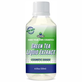Myoc Green Tea Liquid Extract 120ml / 4 fl oz | Cosmetic Grade Extract for DIY Skincare, Hair Care & Beauty Formulations | Non-Edible | Cosmetic Ingredient for Face & Body Care