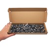 SKIR'CO Pack of 200 Metal Roofing Screws 4.8 x 20