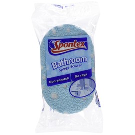 Spontex Bathroom Sponge Scourer (Pack of 10)
