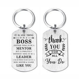 DEGSKEN Best Boss Gifts for Men Women, Leaving Gifts for Mentor Leader from Employee Coworker, Thank You