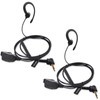 TWAYRDIO 2 Pack Walkie Talkie Earpiece with Mic for Motorola