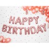 Generique Birthday Balloons Foil Balloons 13 Pieces Pink