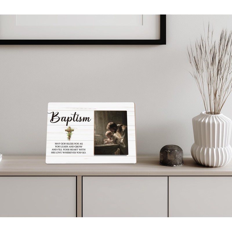 Baptism Picture Frame Gifts for Son