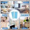 Qualirey 30 Pack UV Flying Insect Trap Refill Compatible with