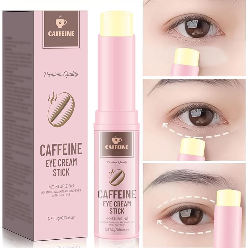 Contorno de Ojos en Stick con Retinol y Cafeína