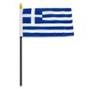 US Flag Store Greece Flag, 4 by 6-Inch