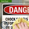 Danger Chock Wheels Before Loading or Unloading OSHA Sign, 10x7