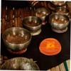 Kisangel Buddhist Bowl Pad Handmade Rounded Cushion for Sound Bowls